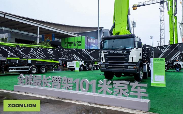 長沙展完美收官！中聯(lián)重科高能“小綠奇跡軍團”獲52億元訂單